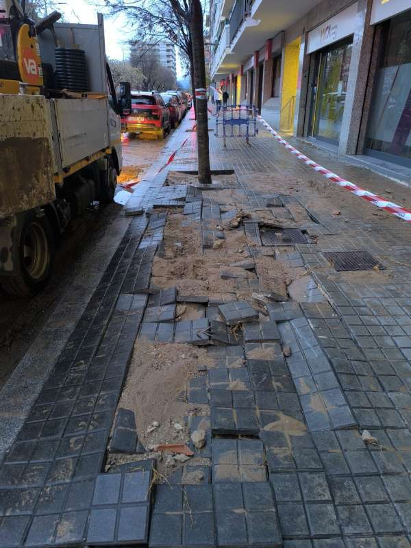 Reventón en Roger de Flor