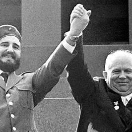 FIDEL CASTRO Y NIKITA JRUSHCHOV