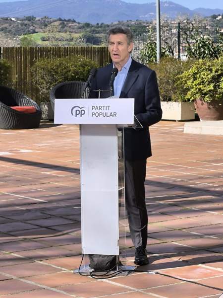 Nuñez Feijóo en Granollers