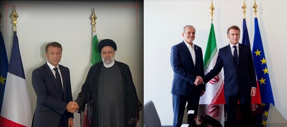 Macron y la izquierda francesa, siempre con los ayatollás