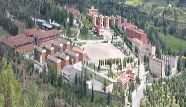 Vista aérea Acuartelamiento “General Álvarez de Castro”, en Sant Climent de Sescebes