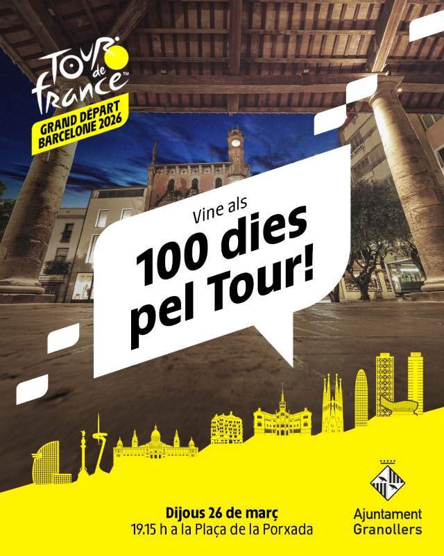 100 dies pel Tour 2026 a Granollers