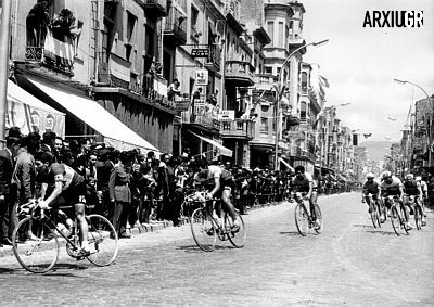 Granollers siempre ha tenido una gran afición al ciclismo. Foto Arxiu Granollers