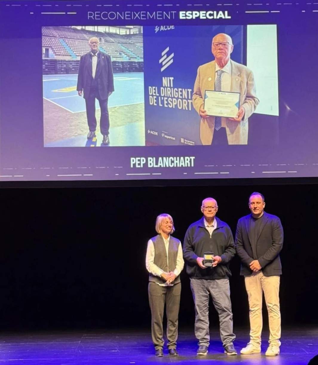 Pep Blanchart va rebre un guardó especial