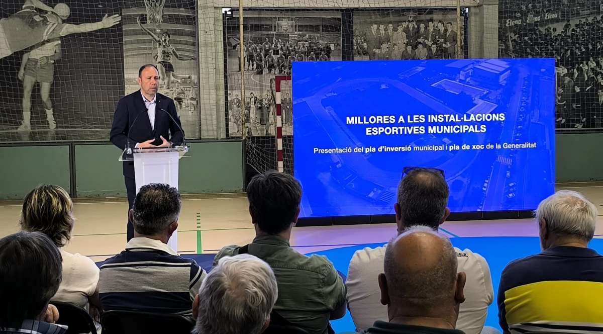 Berni Alvarez en la presentación 