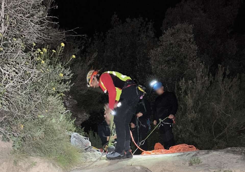 Una instàntanea del rescat