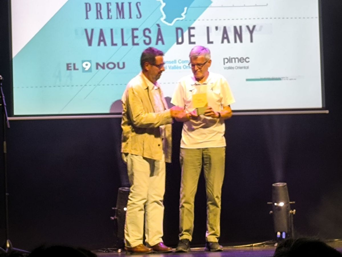 Toni Cornellas, finalista al premi Vallesà de l'any 2025