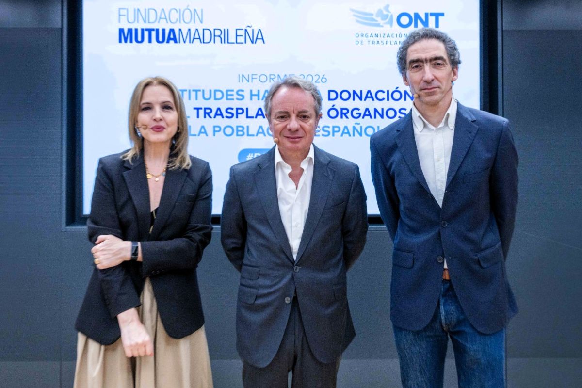 Participantes en la presentación del informe de donación de órganos Foto de ONT