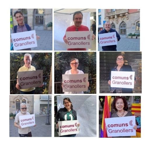la Comisión Ejecutiva local de Granollers en comú